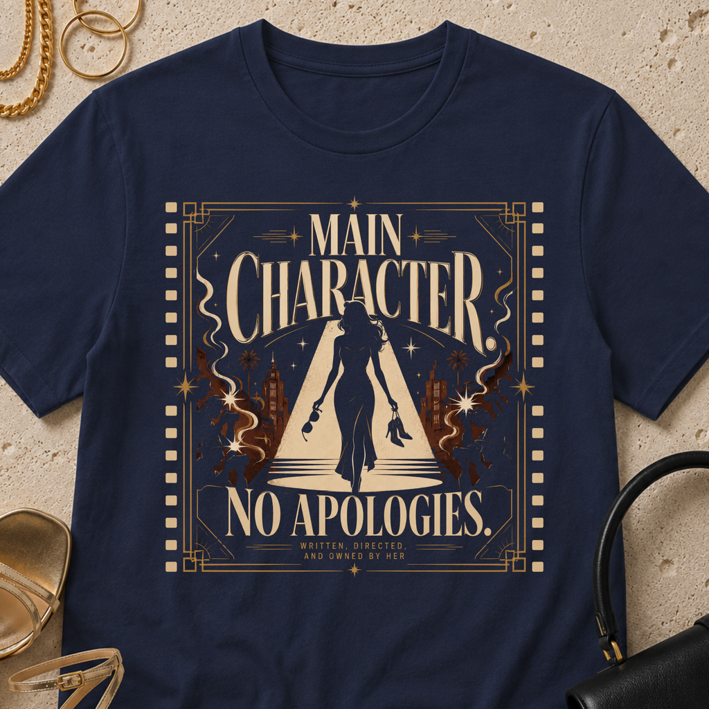 Main Character No Apologies - T-Shirt