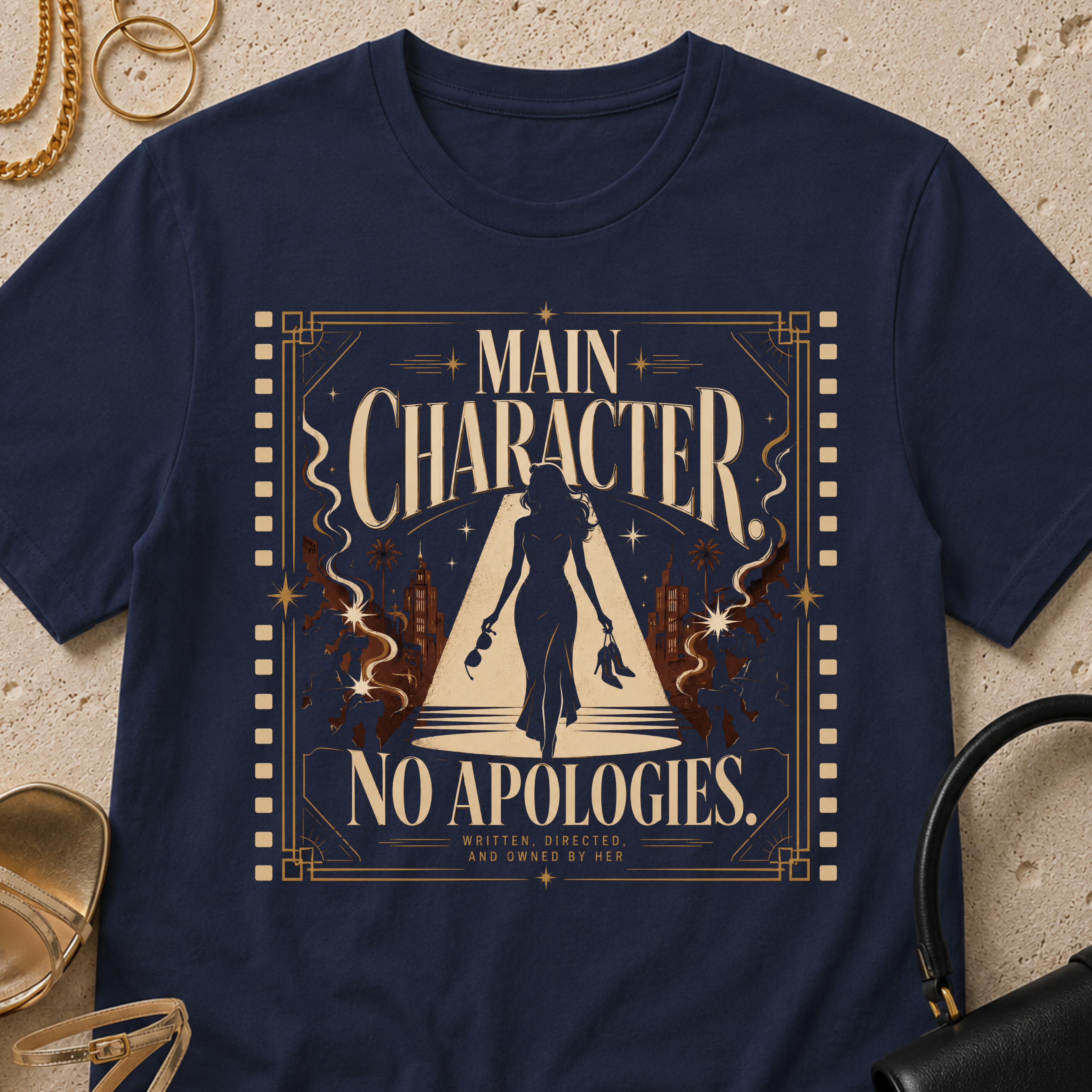 Main Character No Apologies - T-Shirt