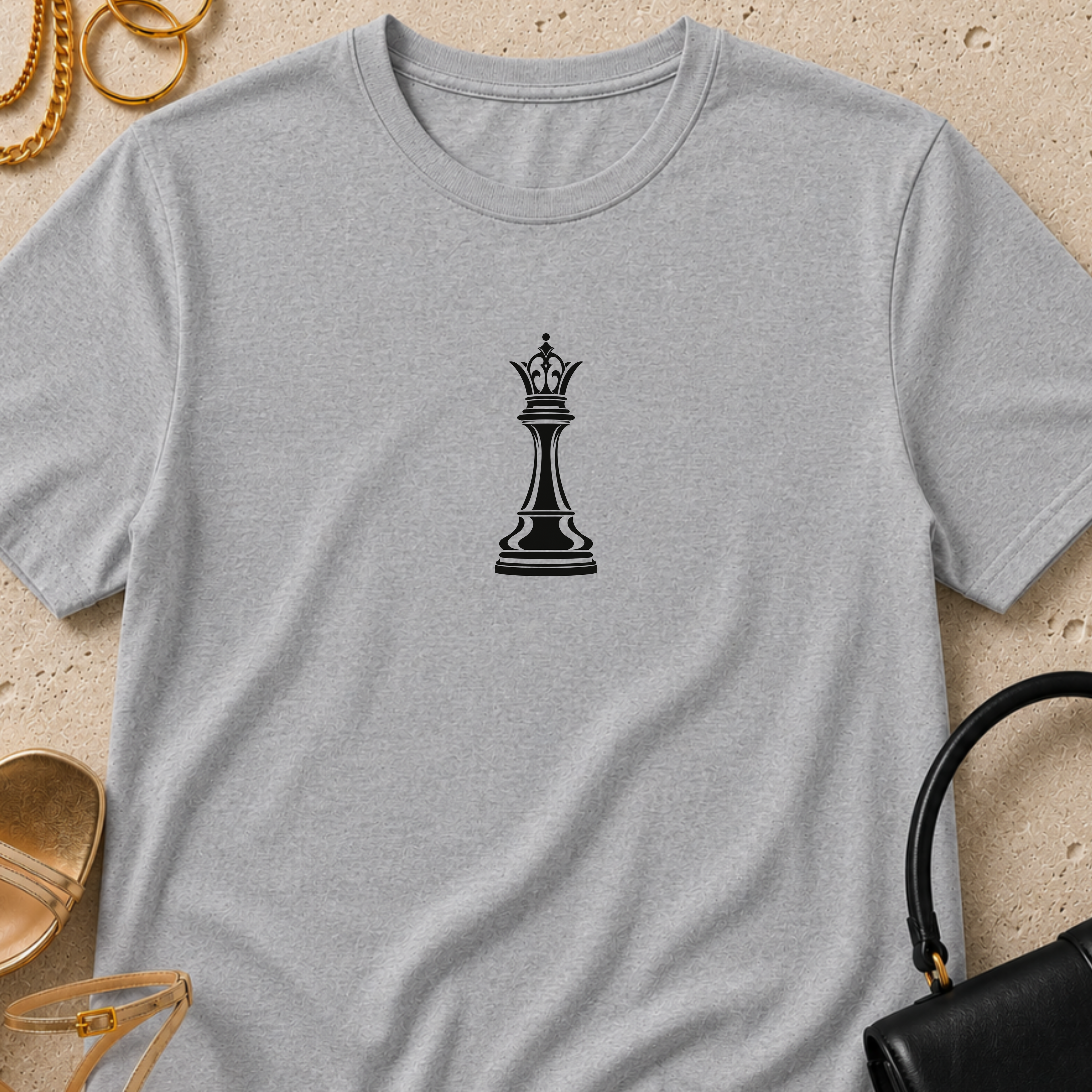Queen Chess Piece - T-Shirt