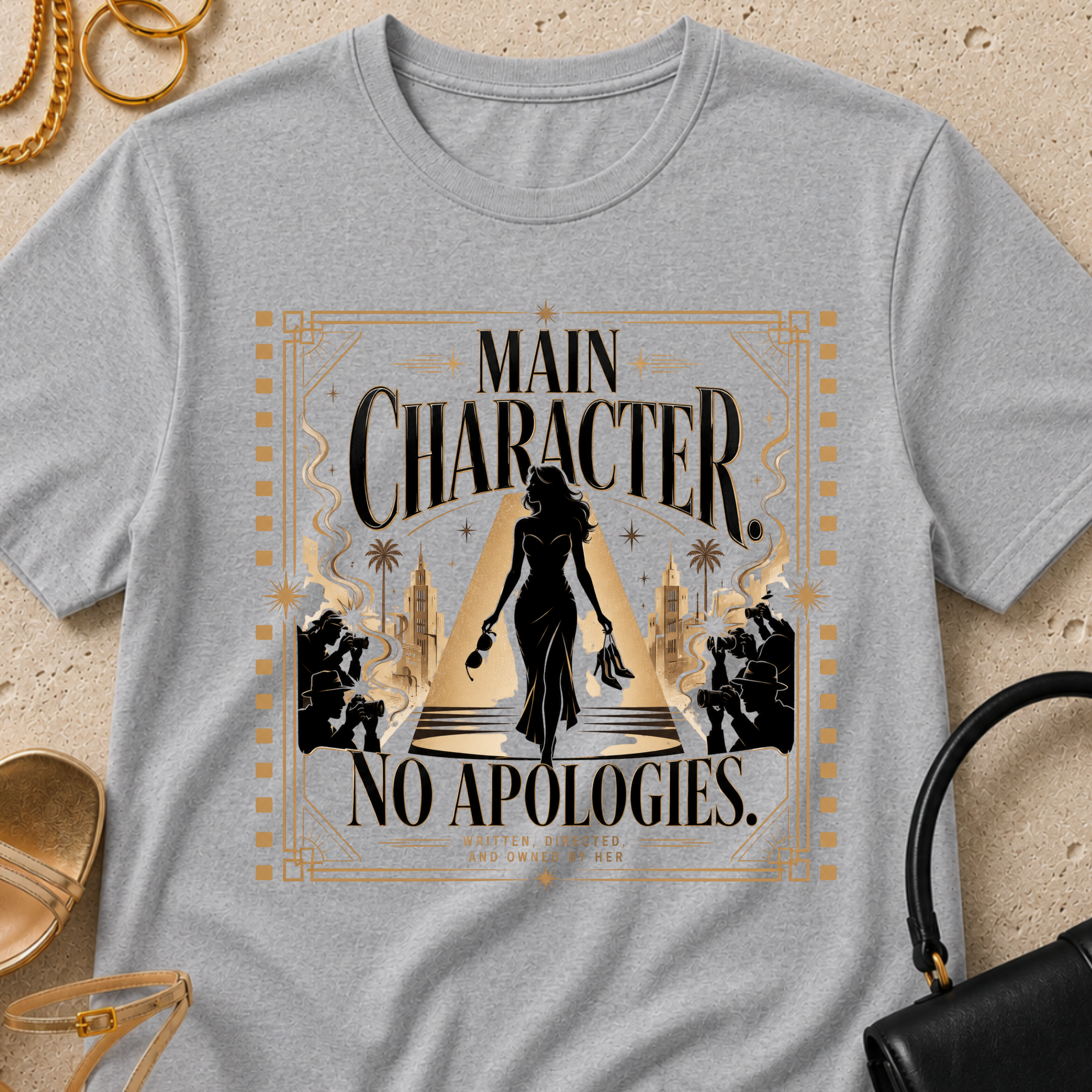 Main Character No Apologies - T-Shirt