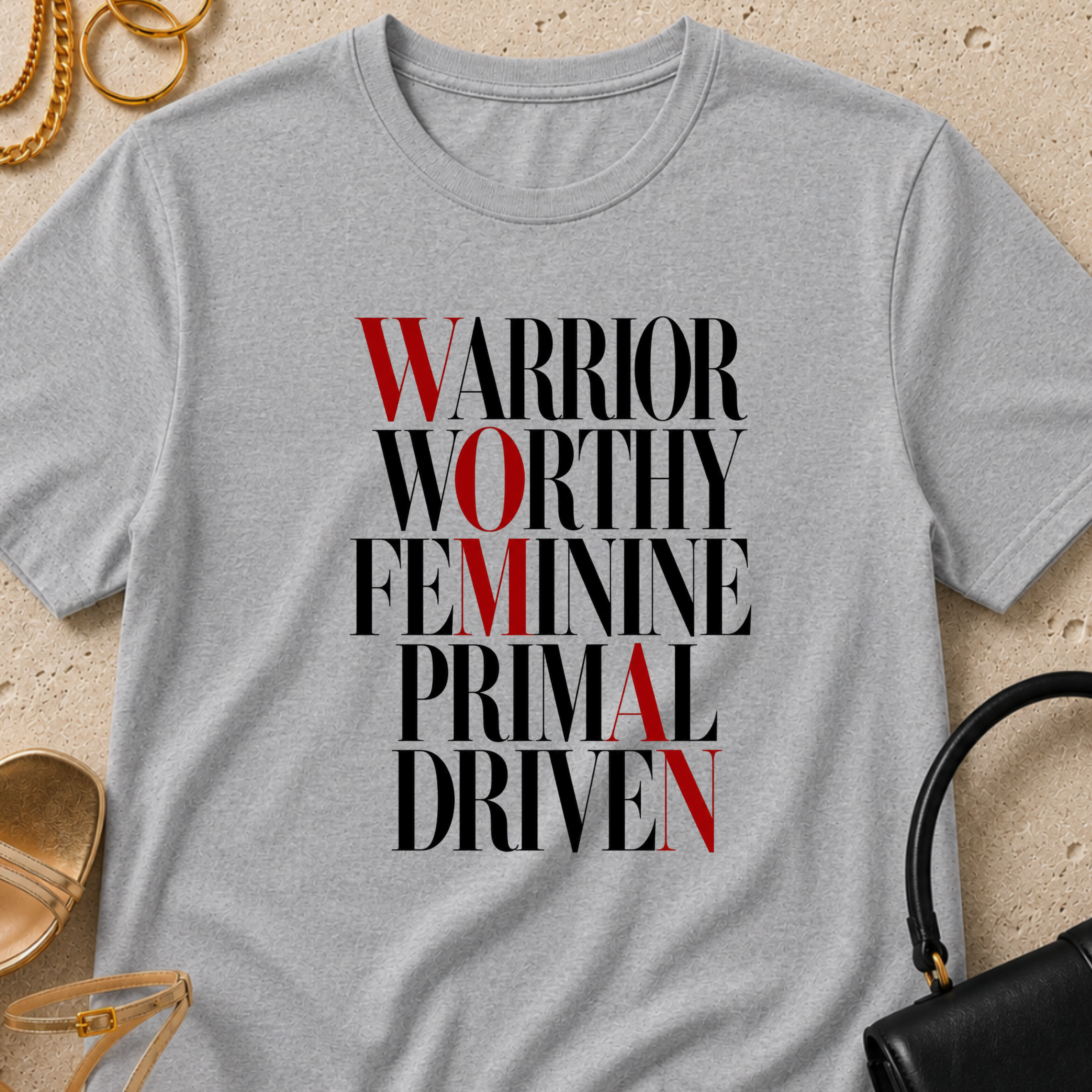 Woman in Words - T-Shirt