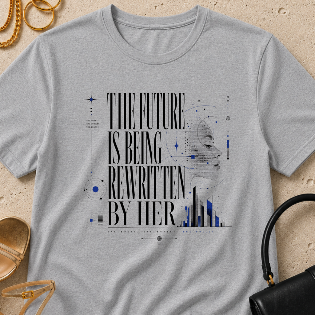 The Future is Being Rewritten By Her - T-Shirt