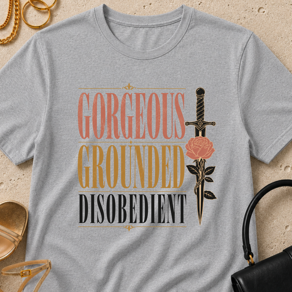 Gorgeous, Grounded, Disobedient - T-Shirt