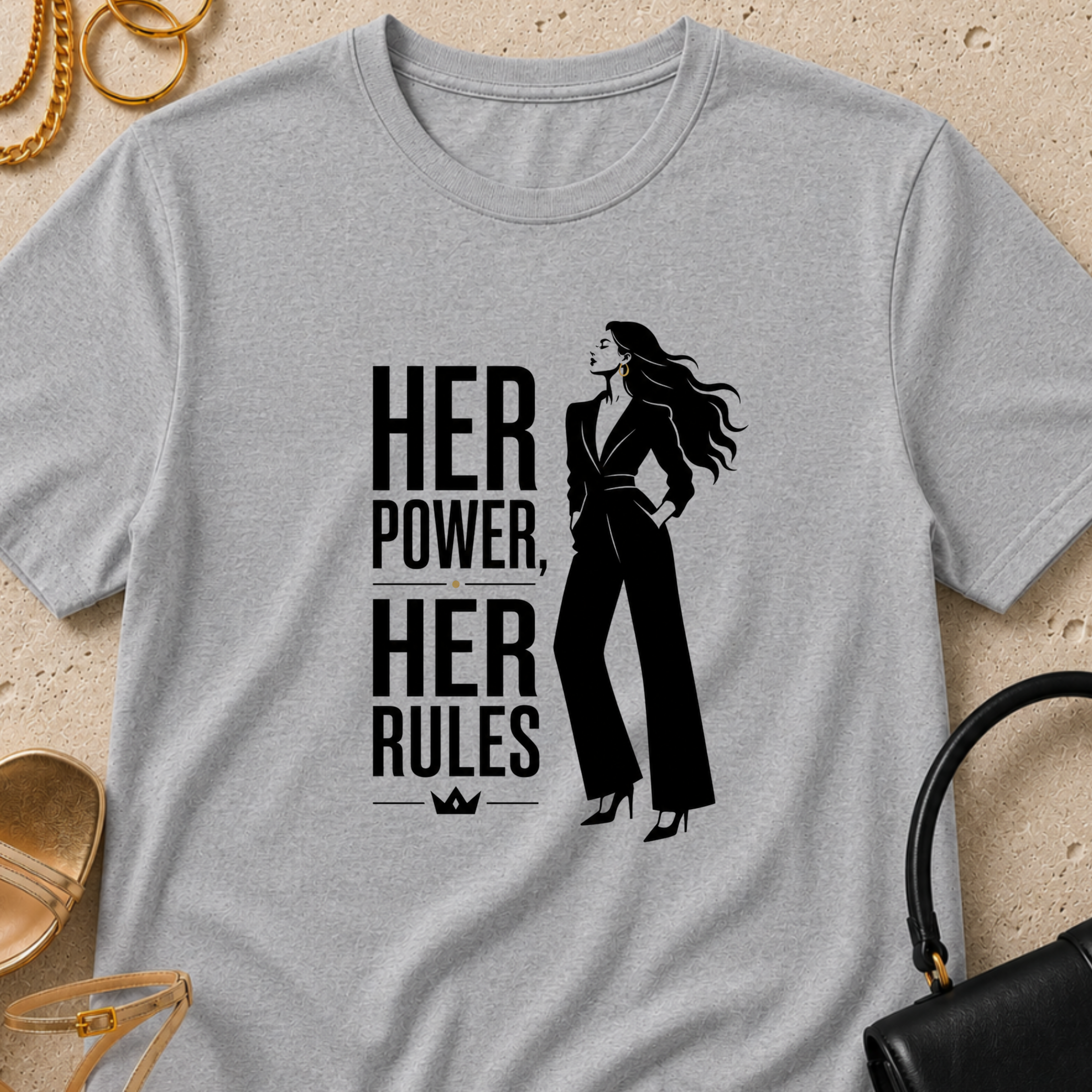 Her Power, Her Rules - T-Shirt