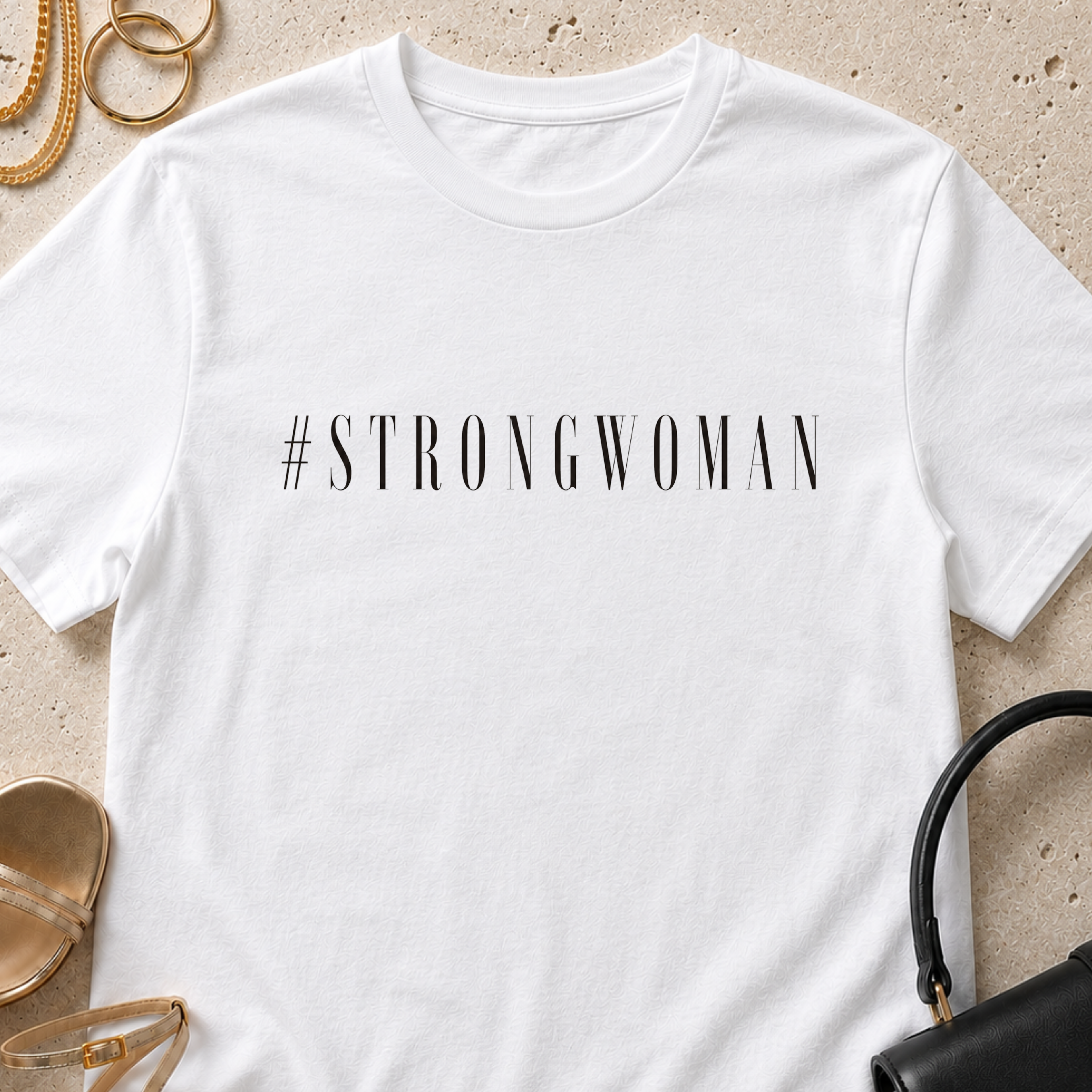 #StrongWoman - T-Shirt