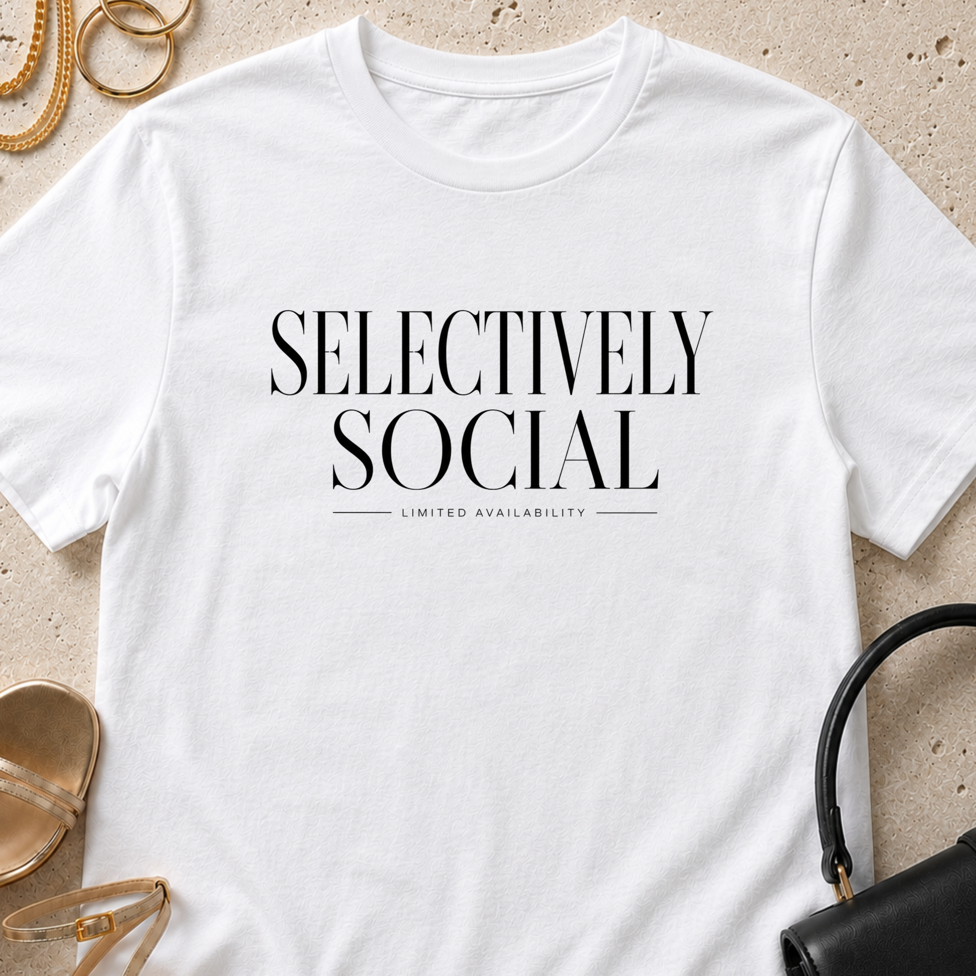 Selectively Social - T-Shirt