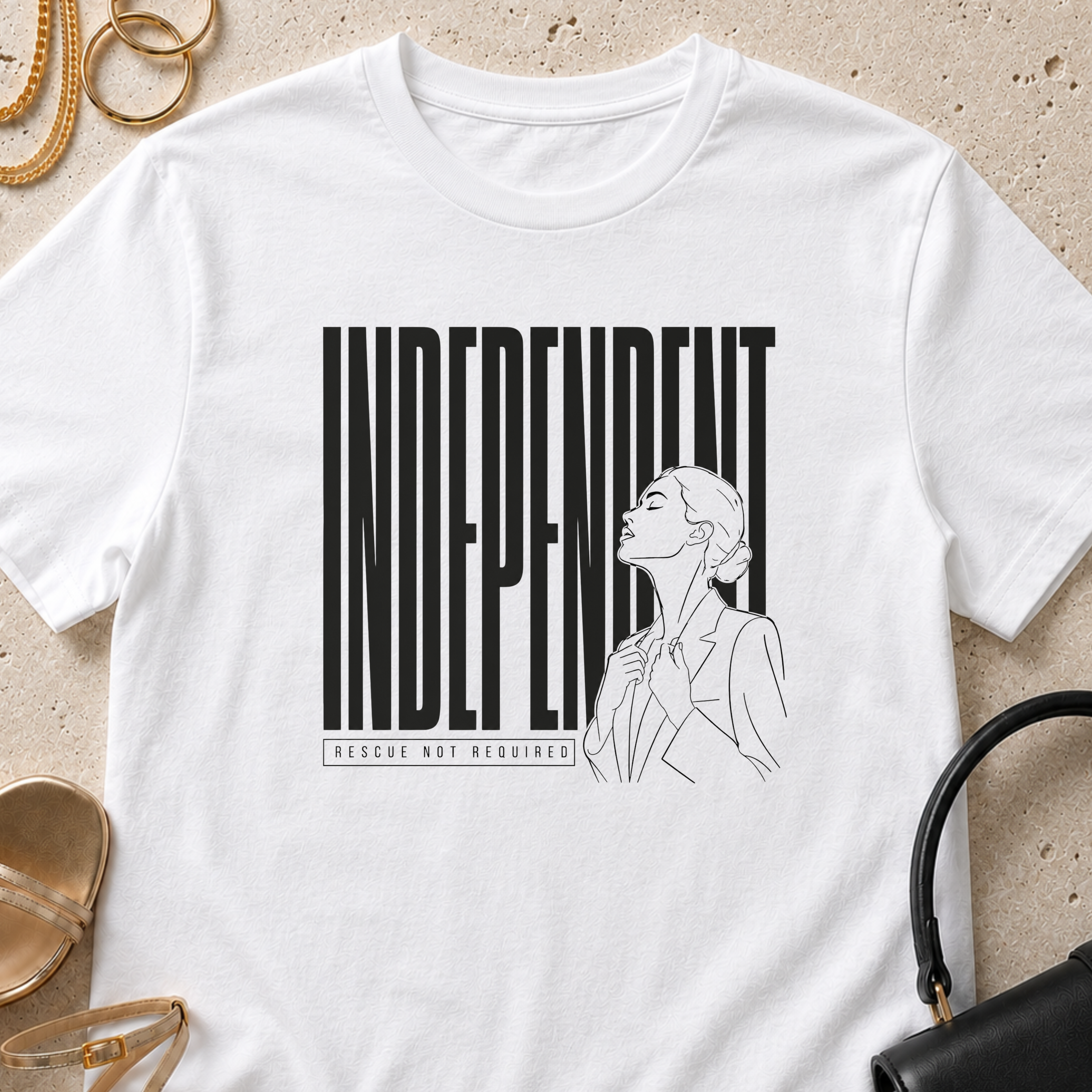 Independent, Rescue Not Required - T-Shirt