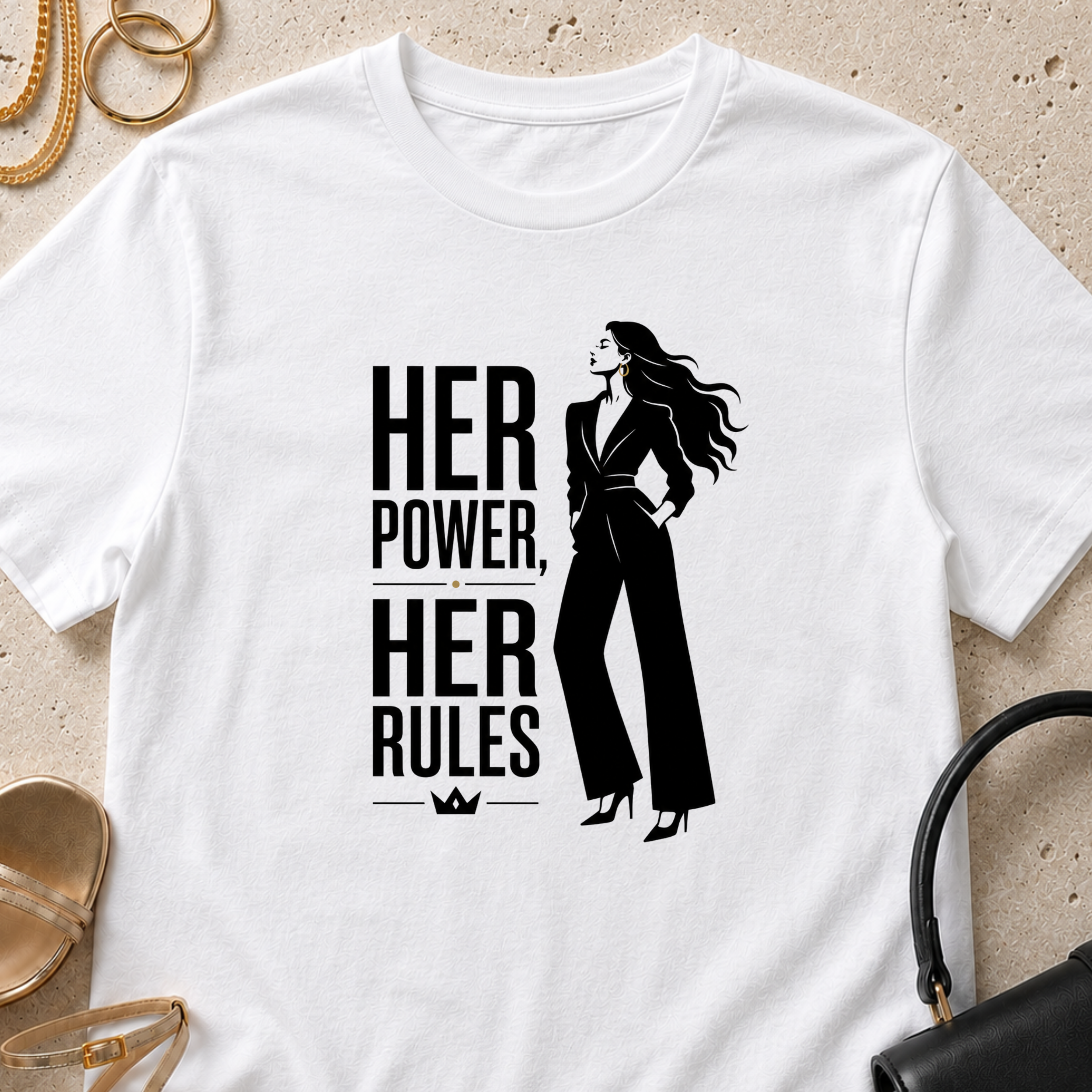 Her Power, Her Rules - T-Shirt