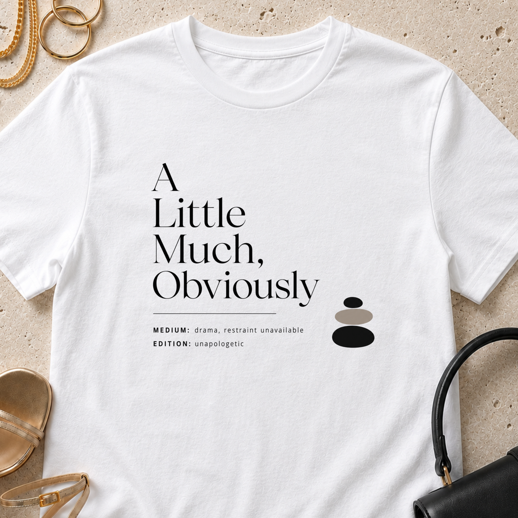 A Little Much, Obviously - T-Shirt