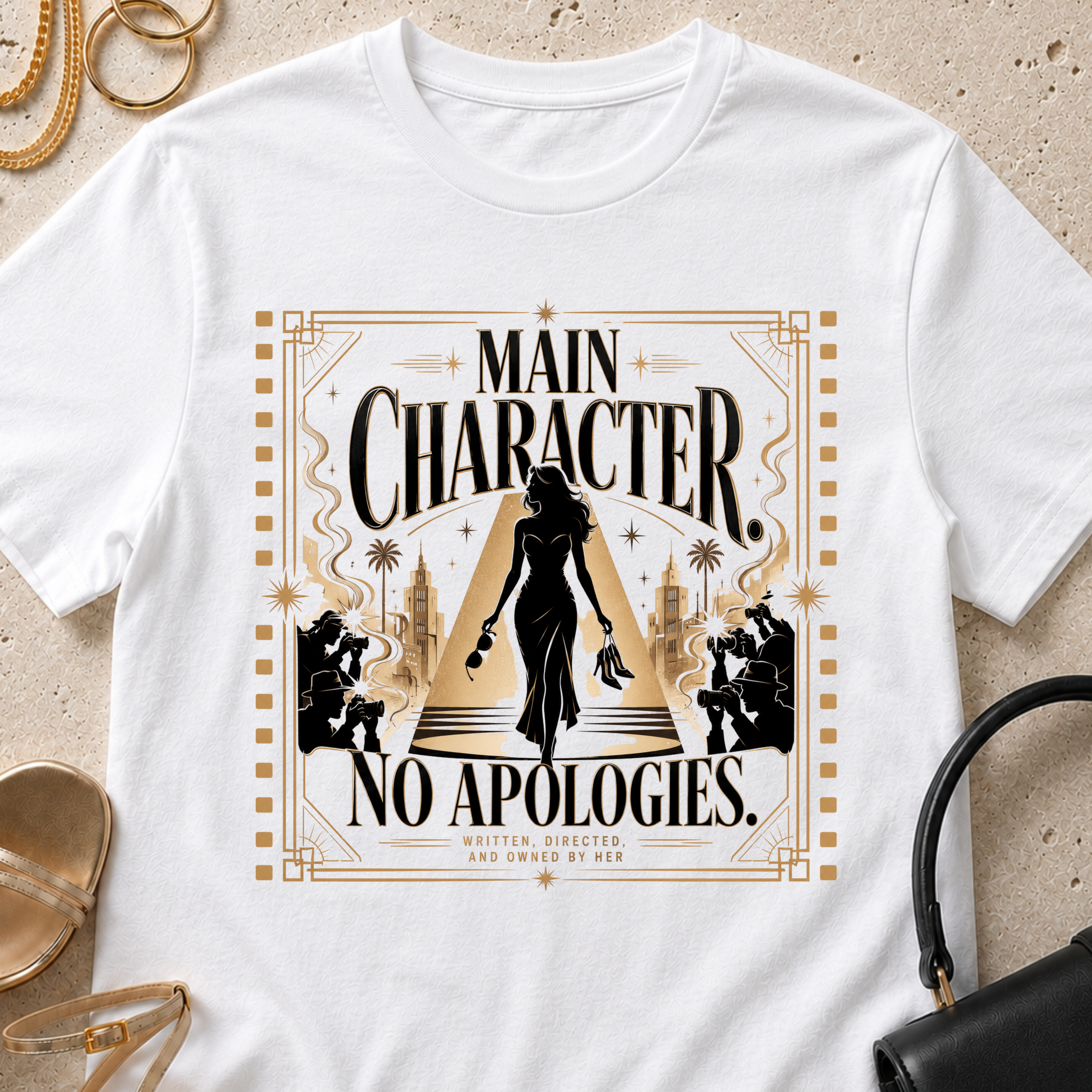 Main Character No Apologies - T-Shirt