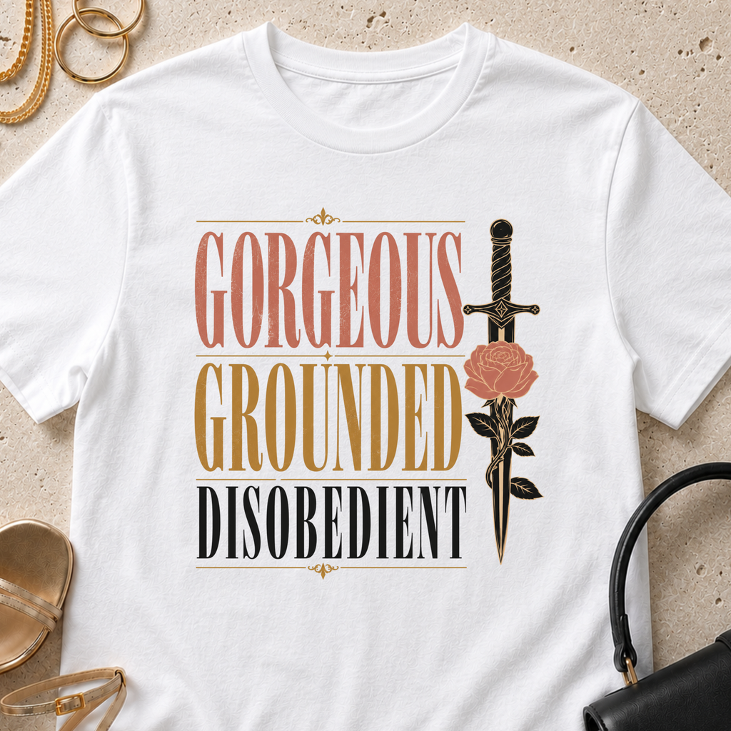 Gorgeous, Grounded, Disobedient - T-Shirt