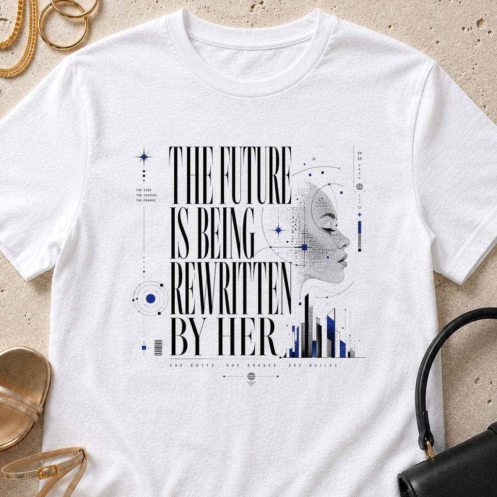 The Future is Being Rewritten By Her - T-Shirt