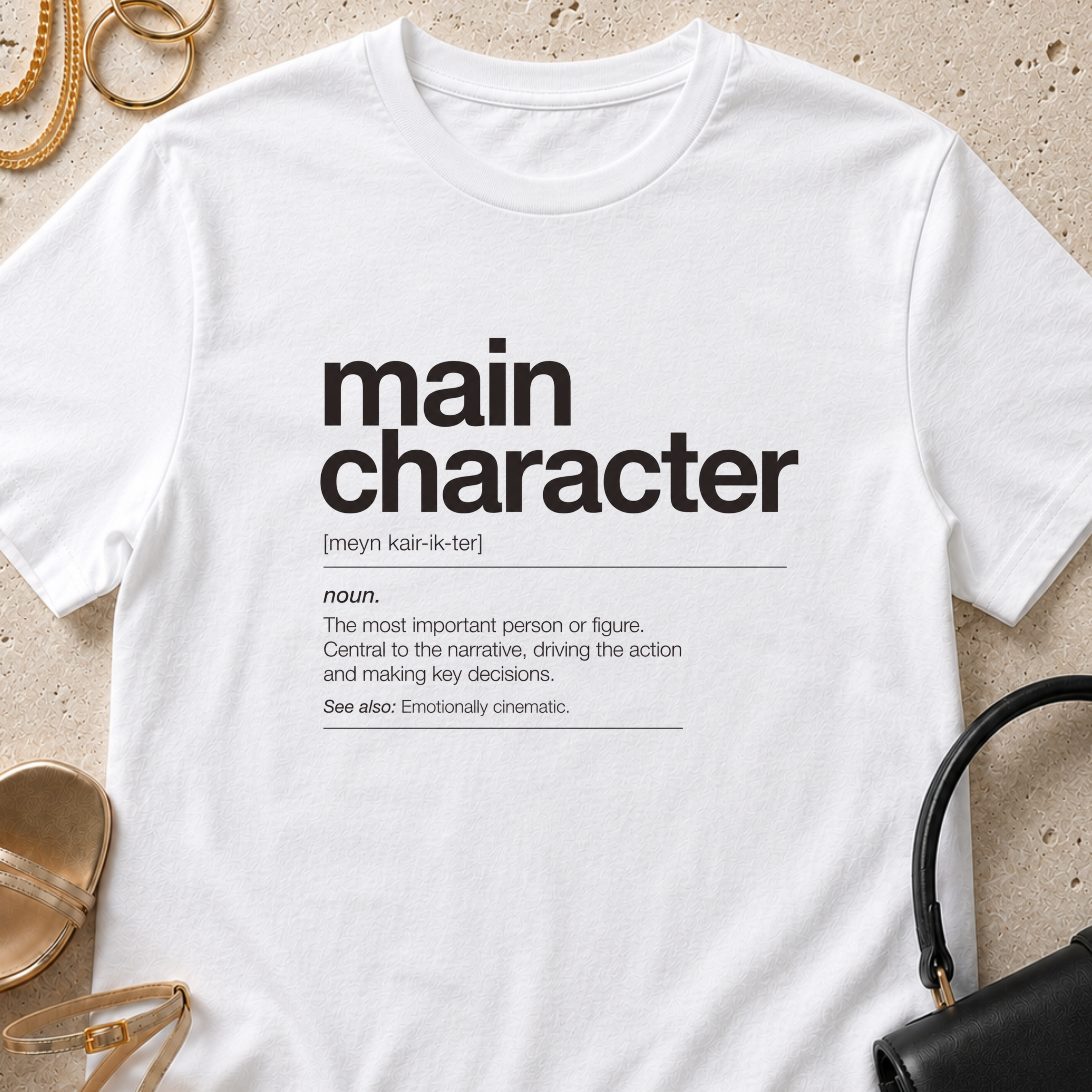 Main Character (Noun) - T-Shirt